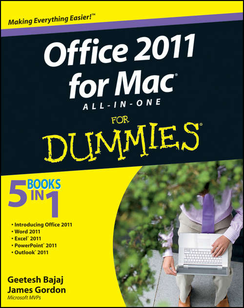 Book cover of Office 2011 for Mac All-in-One For Dummies