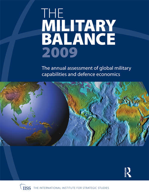 Book cover of The Military Balance 2009 (The Military Balance)