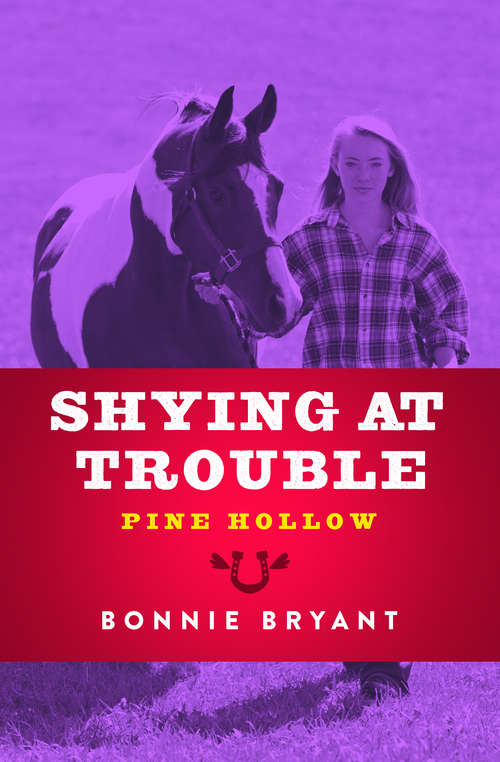 Book cover of Shying at Trouble (Pine Hollow #6)