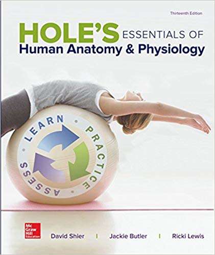 Book cover of Hole's Essentials of Human Anatomy and Physiology (Thirteenth Edition)