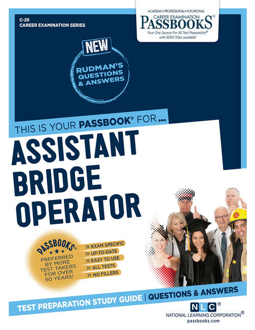 Book cover of Assistant Bridge Operator: Passbooks Study Guide (Career Examination Series)