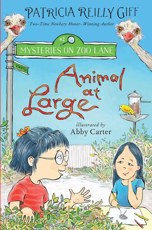 Book cover of Animal at Large (Mysteries on Zoo Lane #2)