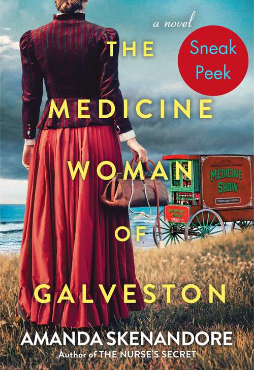 Book cover of The Medicine Woman of Galveston: Sneak Peek