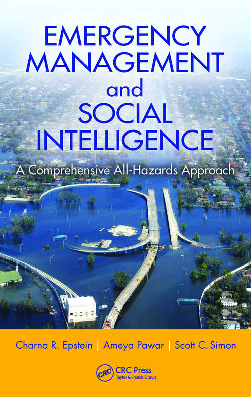 Book cover of Emergency Management and Social Intelligence: A Comprehensive All-Hazards Approach