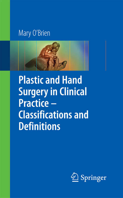 Book cover of Plastic & Hand Surgery in Clinical Practice