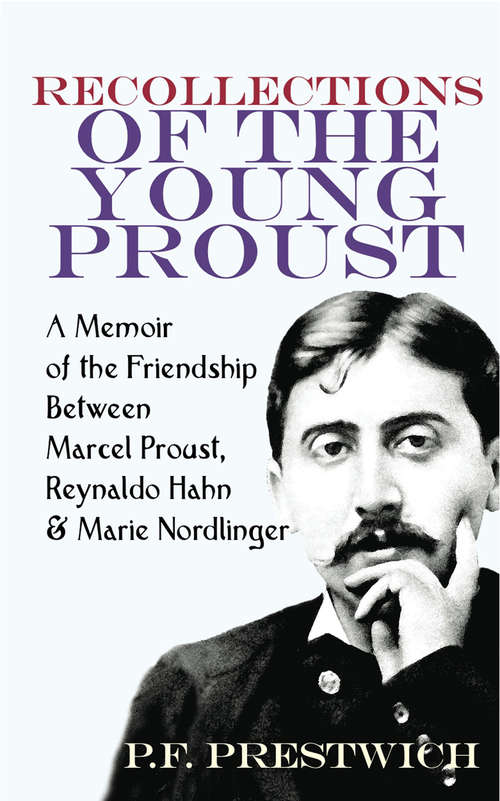 Book cover of The Recollections of  Young Proust