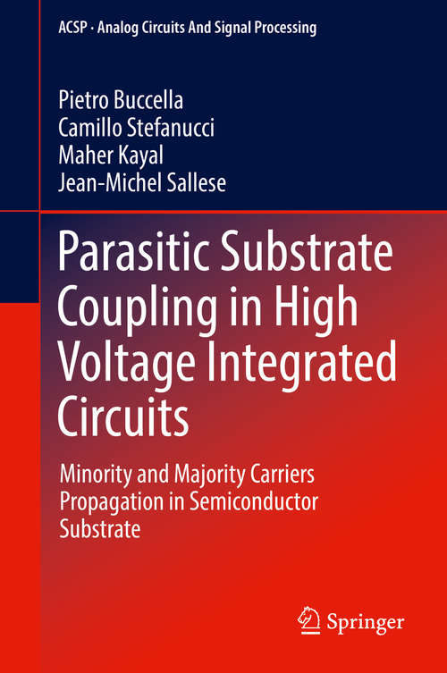 Book cover of Parasitic Substrate Coupling in High Voltage Integrated Circuits