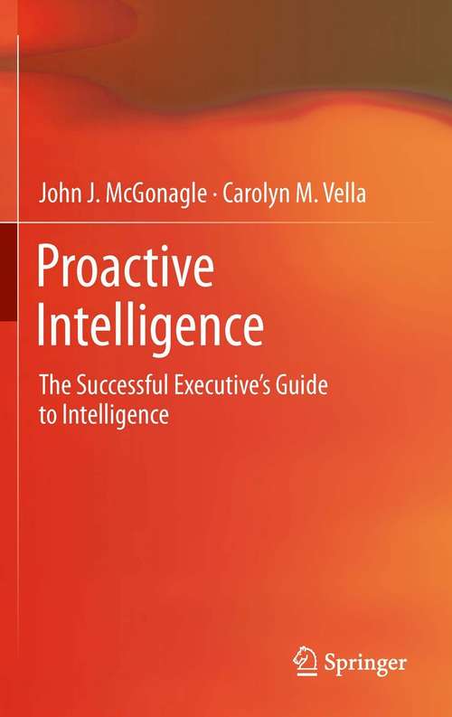 Book cover of Proactive Intelligence