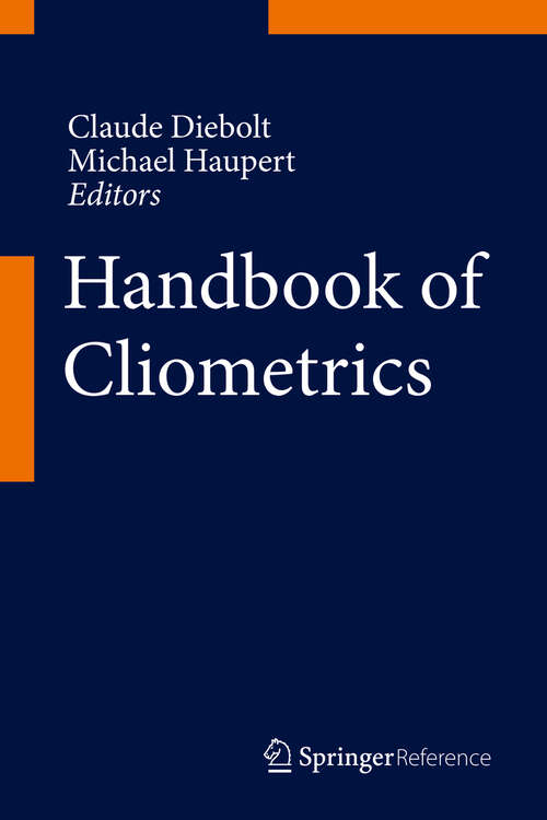 Book cover of Handbook of Cliometrics