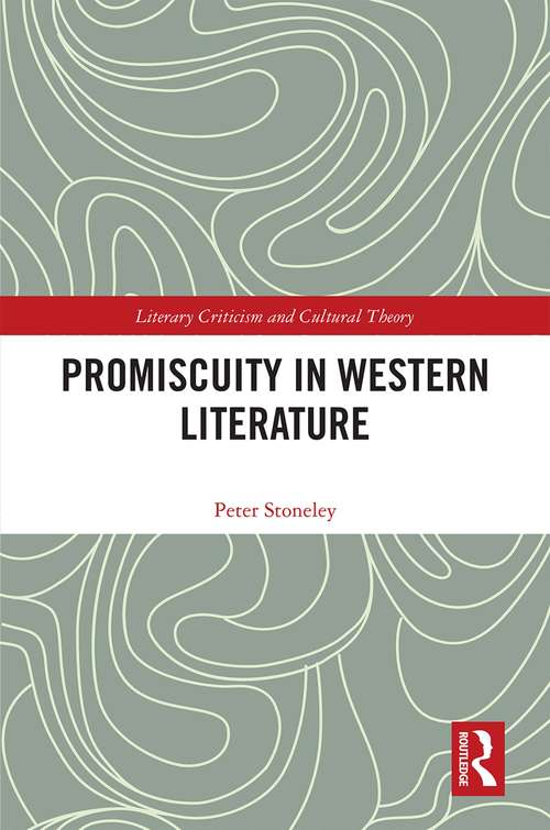 Book cover of Promiscuity in Western Literature (Literary Criticism and Cultural Theory)