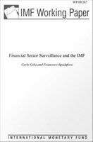 Book cover of Financial Sector Surveillance and the IMF