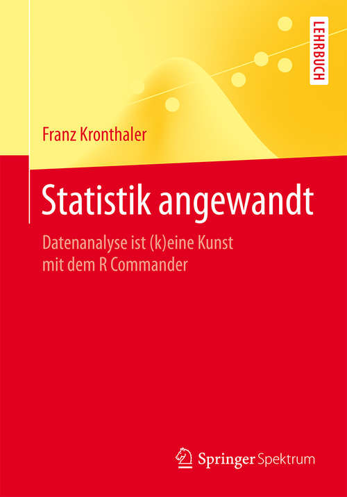 Book cover of Statistik angewandt