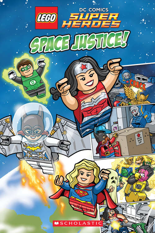 Book cover of Space Justice! (LEGO DC Super Heroes)