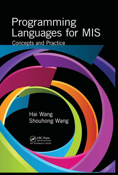 Book cover of Programming Languages for MIS: Concepts and Practice