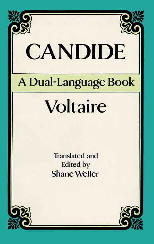 Book cover of Candide: A Dual-Language Book (Dover Dual Language French)