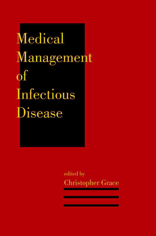 Book cover of Medical Management of Infectious Disease (1)