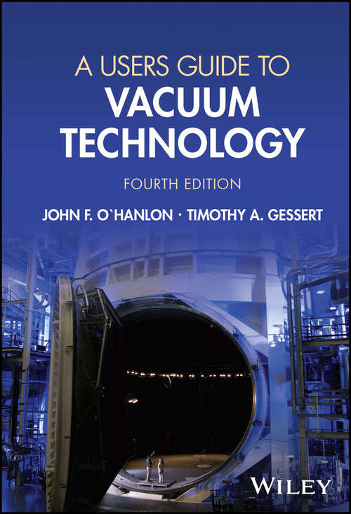 Book cover of A Users Guide to Vacuum Technology (4)