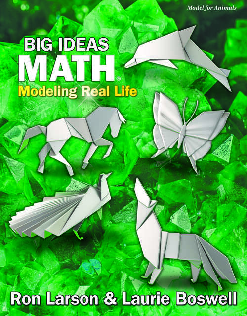 Book cover of Big Ideas Math Modeling Real Life 2021 South Carolina Grade 3
