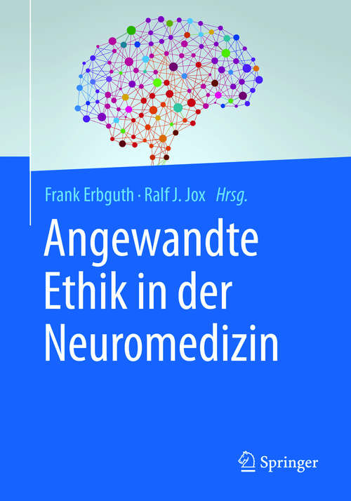 Book cover of Angewandte Ethik in der Neuromedizin