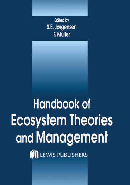 Book cover of Handbook of Ecosystem Theories and Management (1)