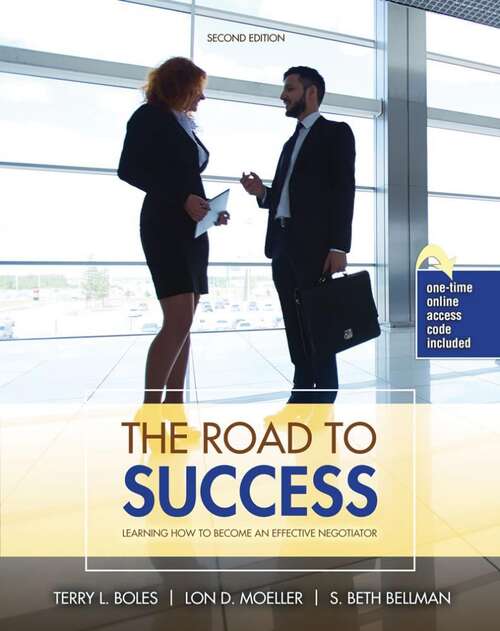 Book cover of The Road to Success: Learning How to Become an Effective Negotiator