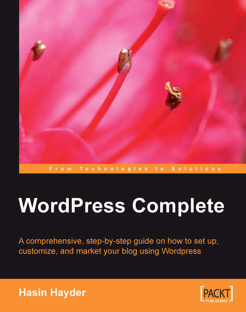 Book cover of WordPress Complete