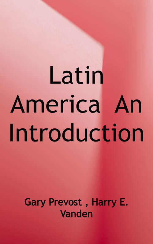 Book cover of Latin America: An Introduction