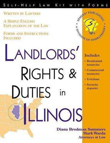 Book cover of Landlords' Rights and Duties in Illinois