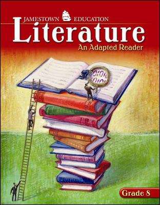 Book cover of Jamestown Education: Literature- An Adapted Reader (Grade #8)