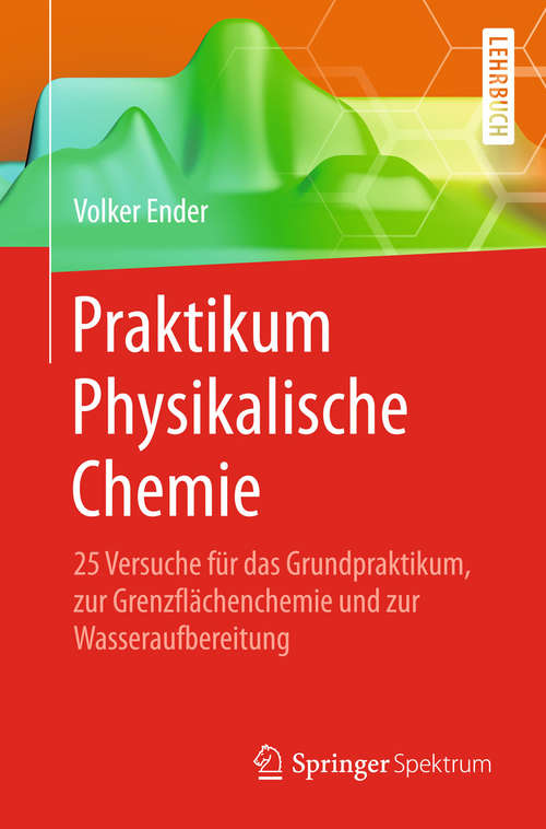 Book cover of Praktikum Physikalische Chemie