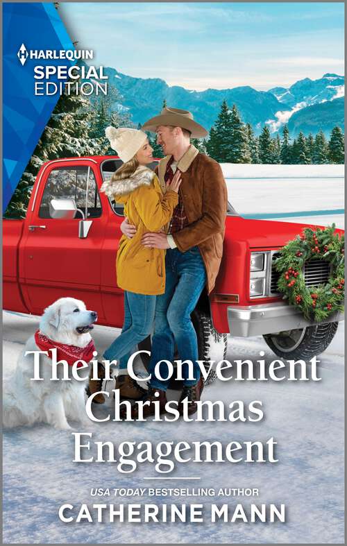 Book cover of Their Convenient  Christmas Engagement (Original) (Top Dog Dude Ranch #7)