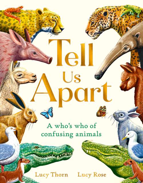 Book cover of Tell Us Apart: A who's who of confusing animals