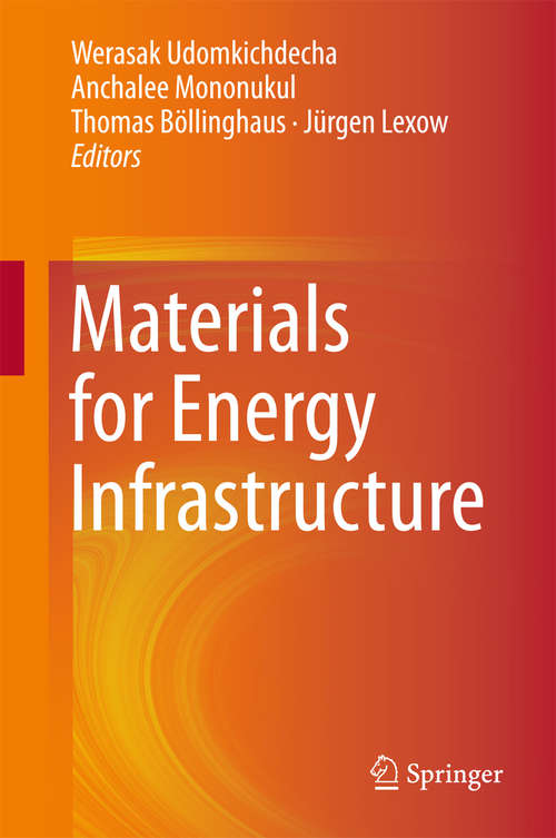 Book cover of Materials for Energy Infrastructure