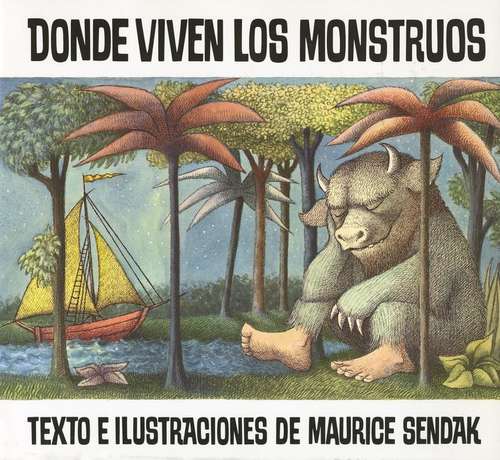 Book cover of Donde viven los monstruos (Harper Arco Iris Ser.)