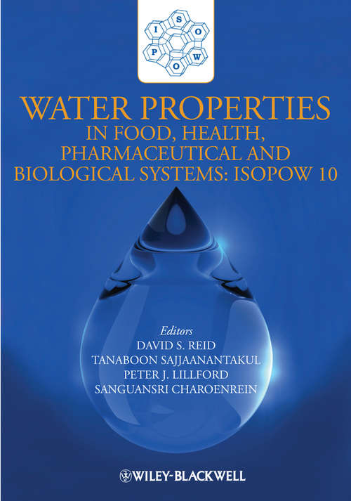 Book cover of Water Properties in Food, Health, Pharmaceutical and Biological Systems: ISOPOW 10