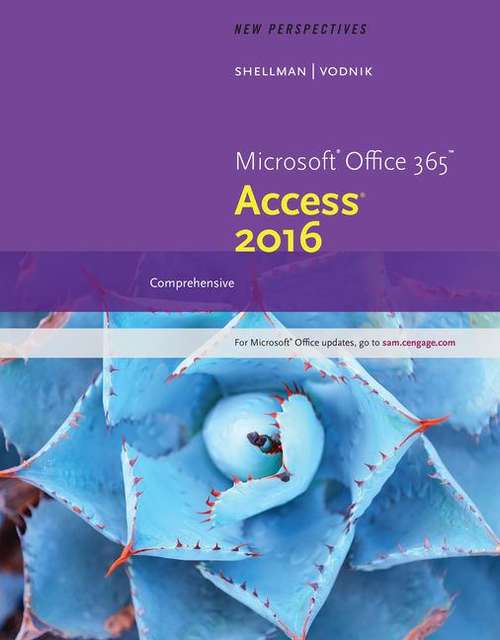 Book cover of New Perspectives Microsoft Office 365 & Access 2016 Comprehensive