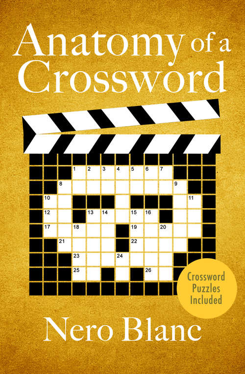 Book cover of Anatomy of a Crossword (Crossword Mysteries #8)