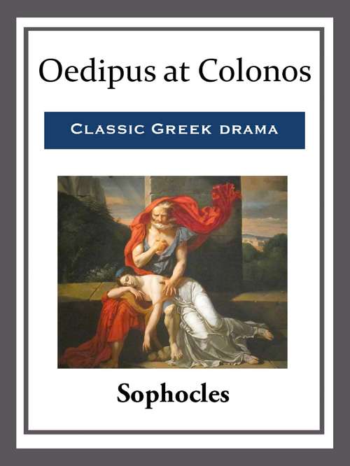 Book cover of Oedipus at Colonos