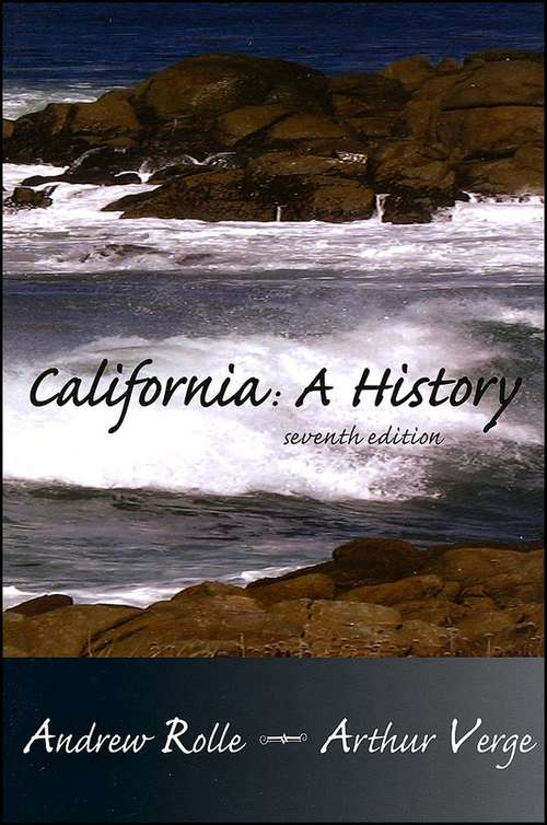 Book cover of California: A History