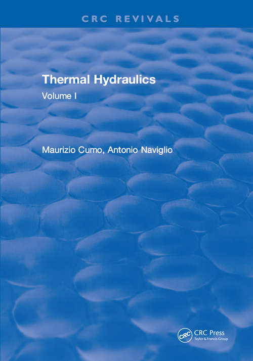 Book cover of Thermal Hydraulics: Volume I