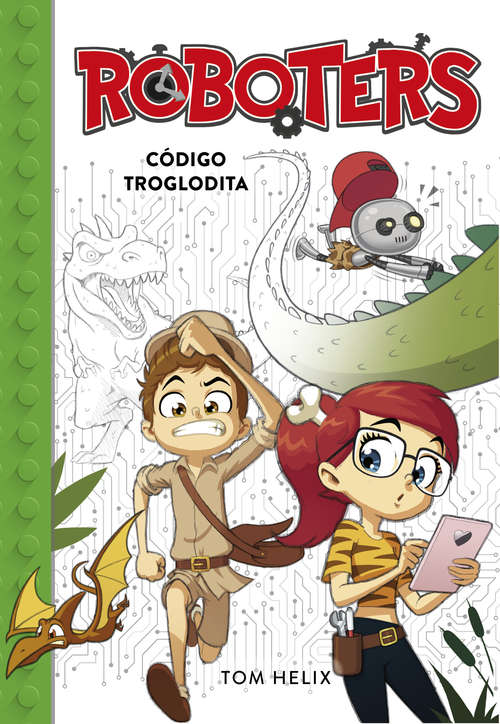 Book cover of Código troglodita (Serie Roboters: Volumen 2)