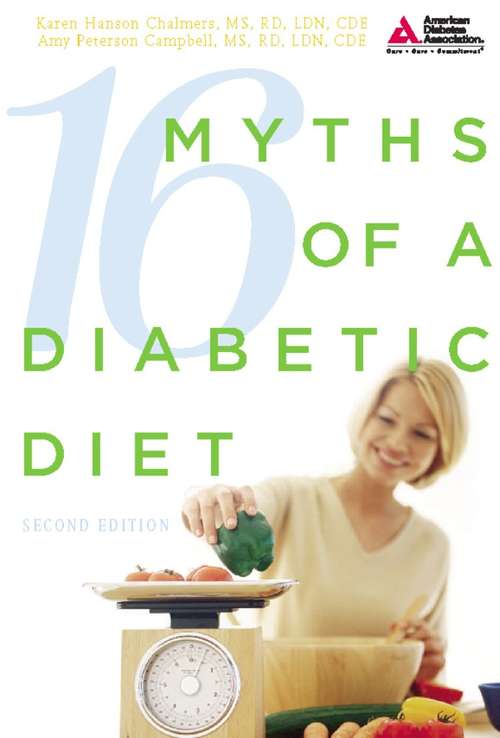 Book cover of 16 Myths of a Diabetic Diet