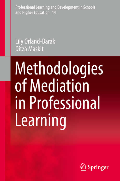 Book cover of Methodologies of Mediation in Professional Learning