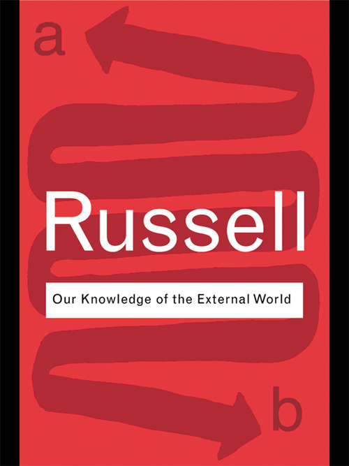 Book cover of Our Knowledge of the External World
