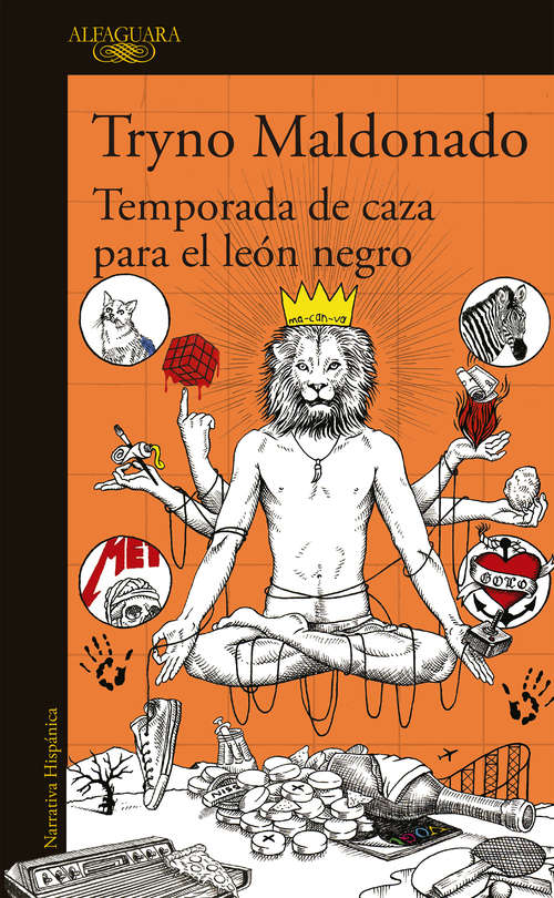 Book cover of Temporada de caza para el león negro