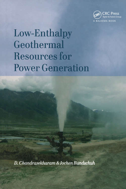 Book cover of Low-Enthalpy Geothermal Resources for Power Generation