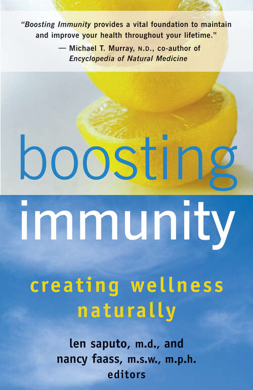 Book cover of Boosting Immunity: Creating Wellness Naturally