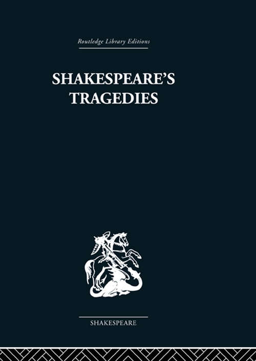 Book cover of Shakespeare's Tragedies