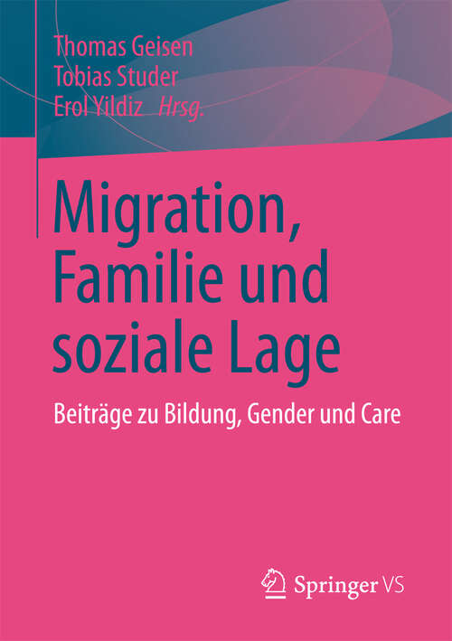 Book cover of Migration, Familie und soziale Lage