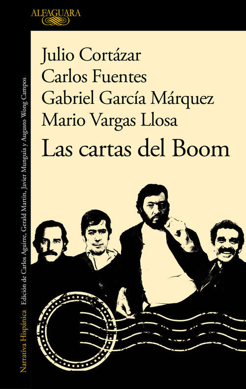 Book cover of Las cartas del Boom